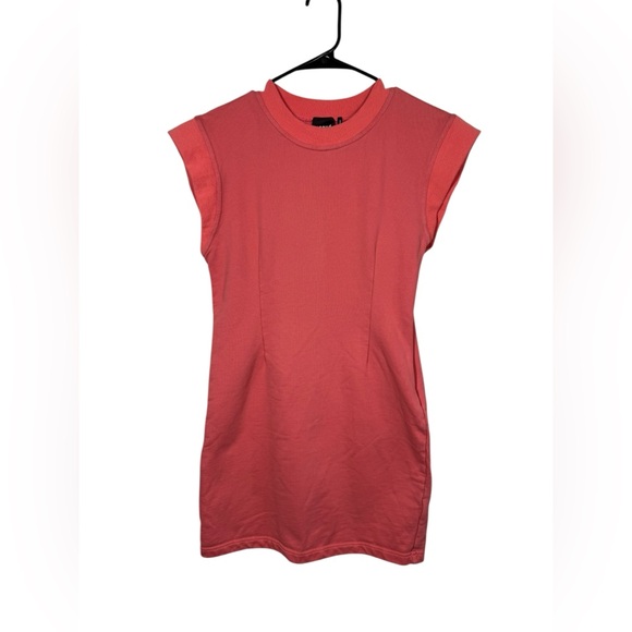 Herve By Herve Ledger Sweatshirt Mini Dress Size Medium - Picture 5 of 13